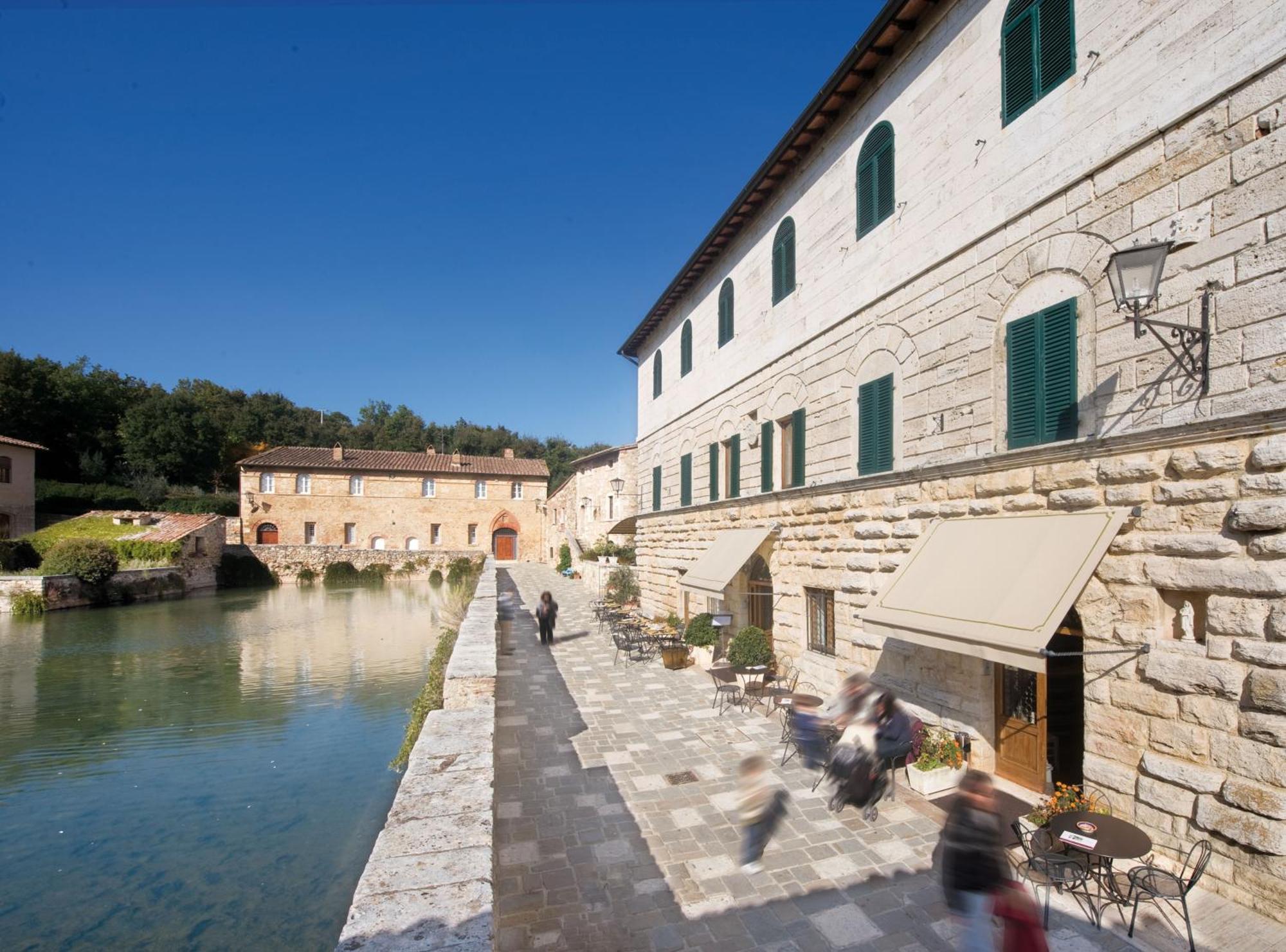 Albergo Le Terme Баньо-Віньоні Екстер'єр фото
