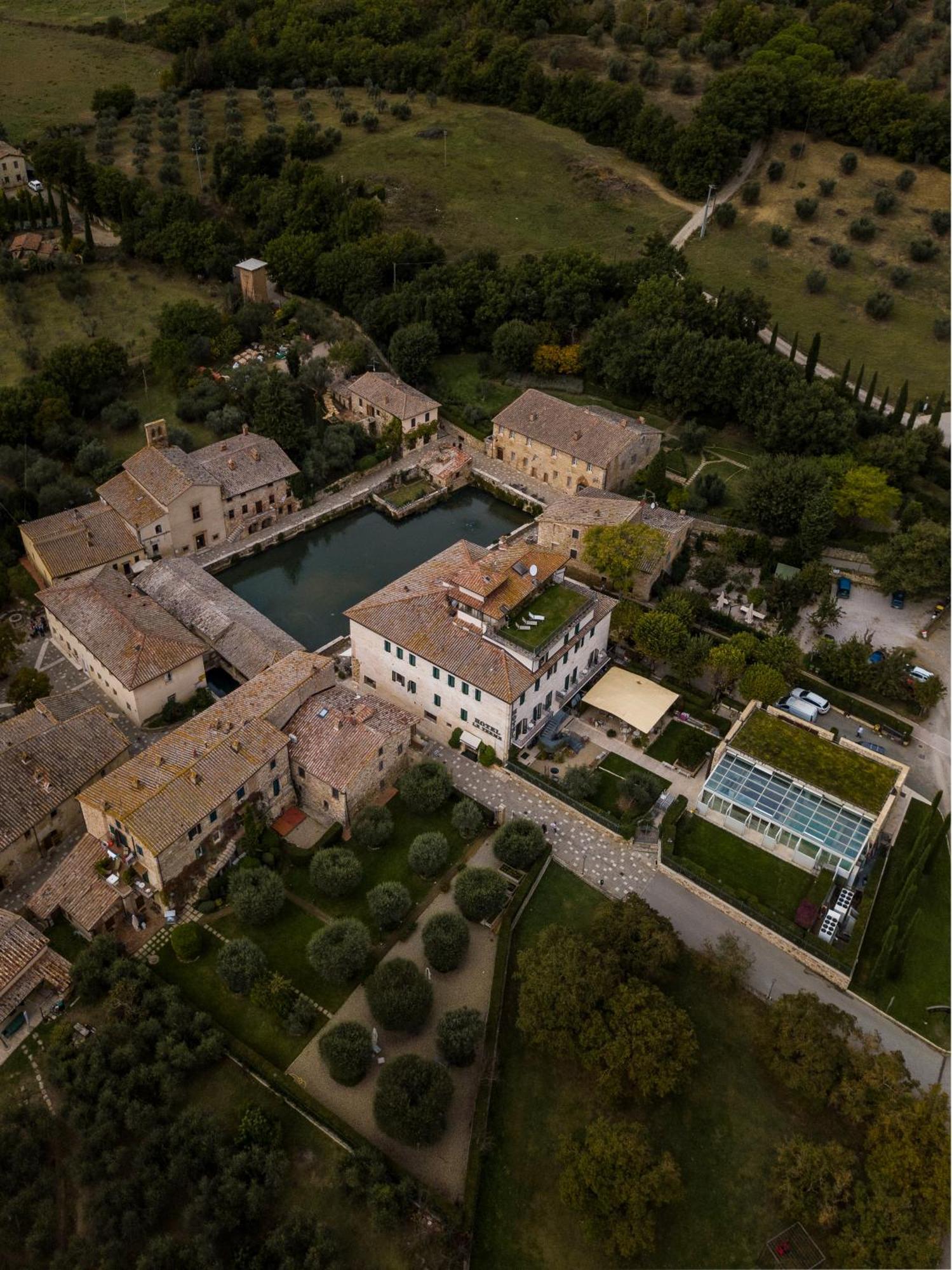 Albergo Le Terme Баньо-Віньоні Екстер'єр фото
