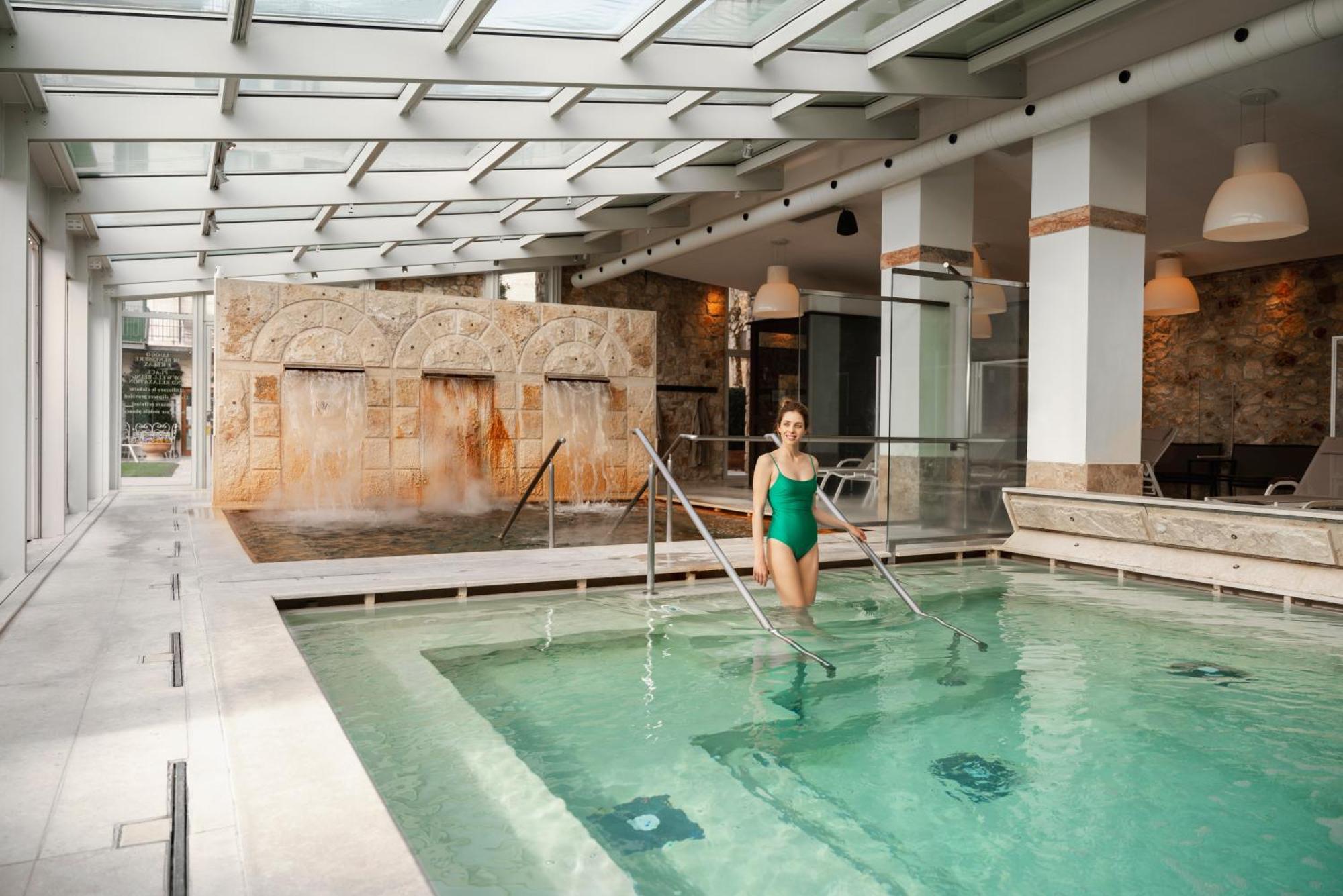 Albergo Le Terme Баньо-Віньоні Екстер'єр фото